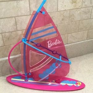 Barbie's Pink Sail Boat